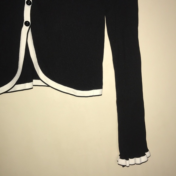 Zara Ribbed Cardigan - Picture 6 of 9